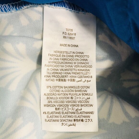 Boden Moroccan Blue Pull-On Skirt Elastic Waist - Picture 7 of 7